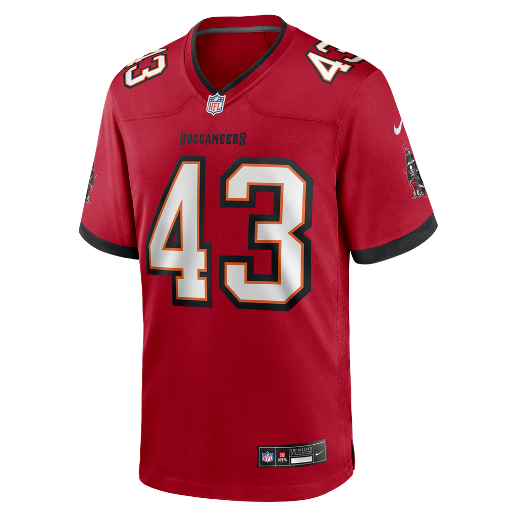 Tampa Bay Buccaneers Chris Braswell Nike Game Jersey - Red