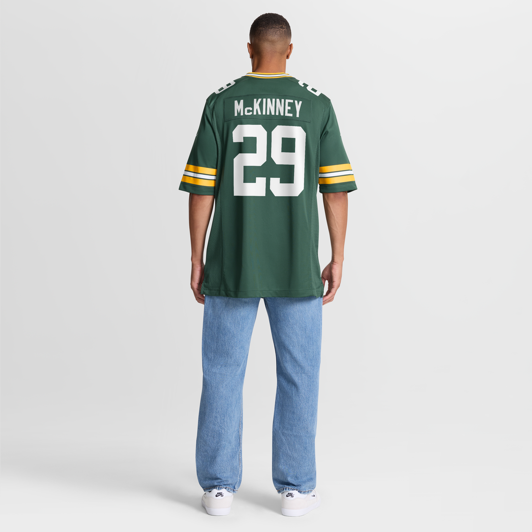Green Bay Packers Xavier McKinney Nike Team Game Jersey - Green