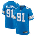 Detroit Lions Tyleik Williams Nike Team Game Jersey - Blue