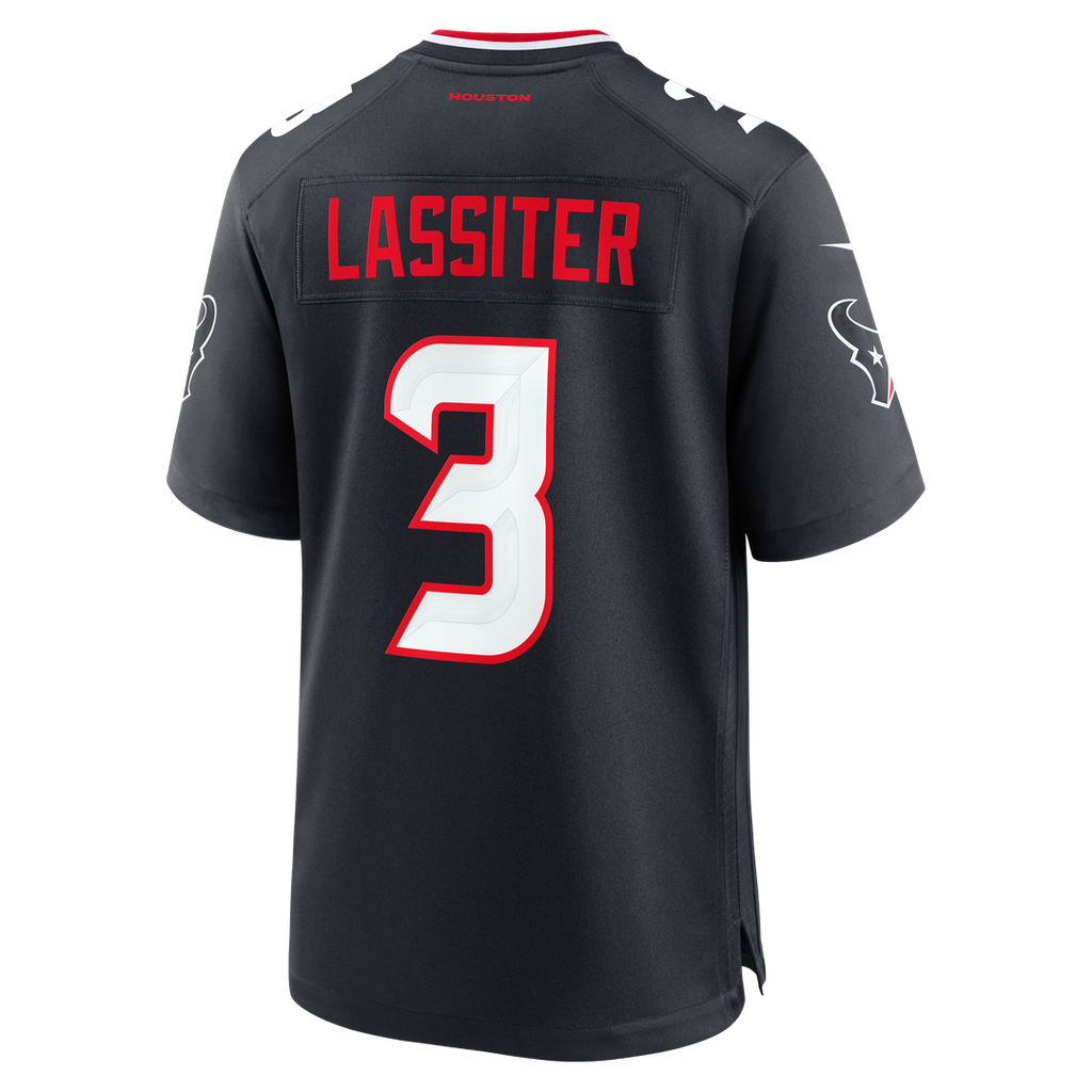 Houston Texans Kamari Lassiter Nike Team Game Jersey - Navy