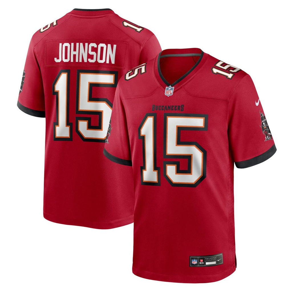 Tampa Bay Buccaneers Tez Johnson Nike Team Game Jersey - Red
