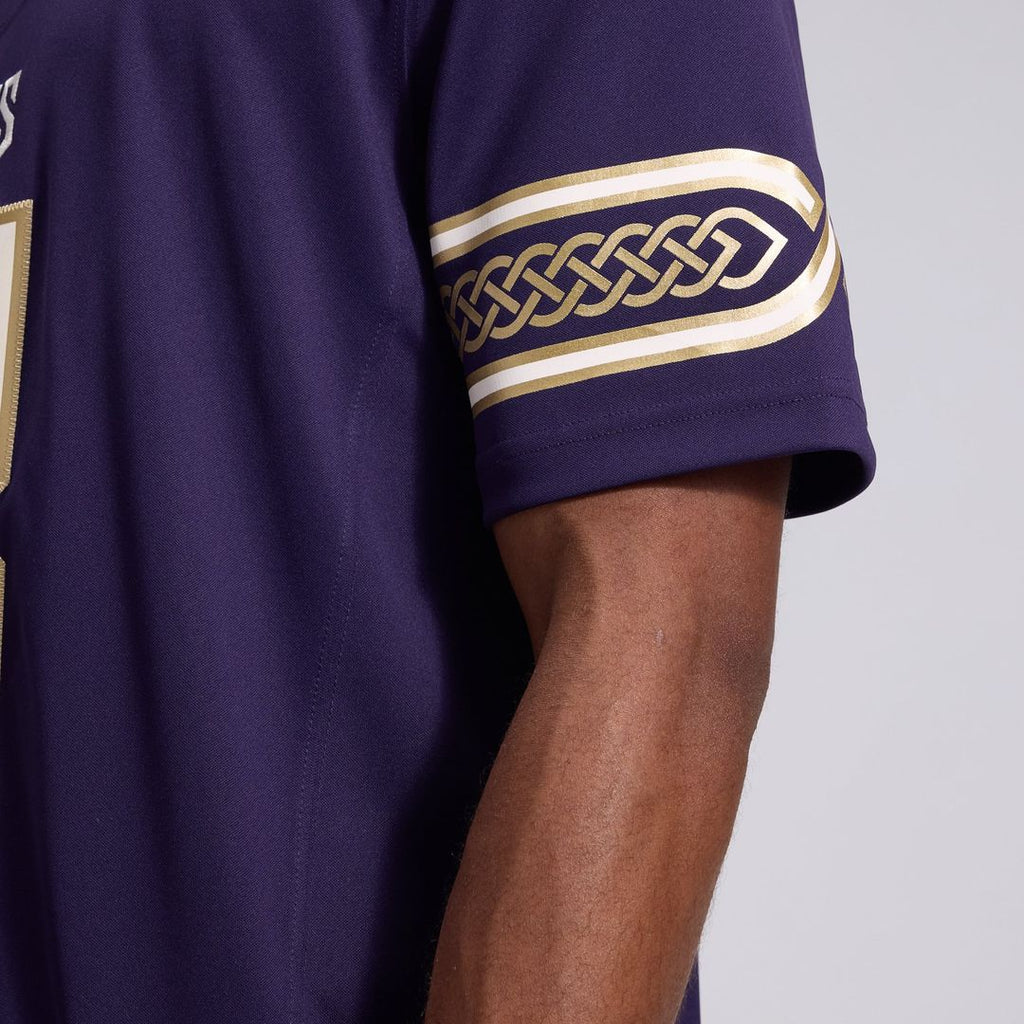 Minnesota Vikings Jordan Addison Nike 2026 Rivalries Collection Stitched Limited Jersey - Purple