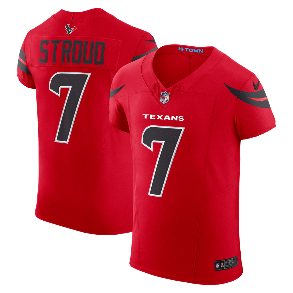 Houston Texans C.J. Stroud Nike Alternate Vapor F.U.S.E. Elite Jersey - Red