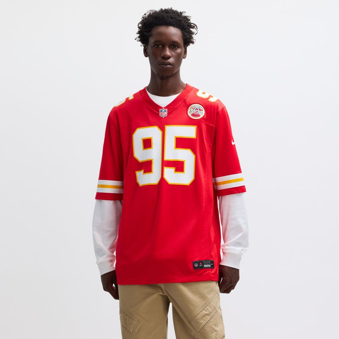 Kansas City Chiefs Chris Jones Nike Game Jersey - Red