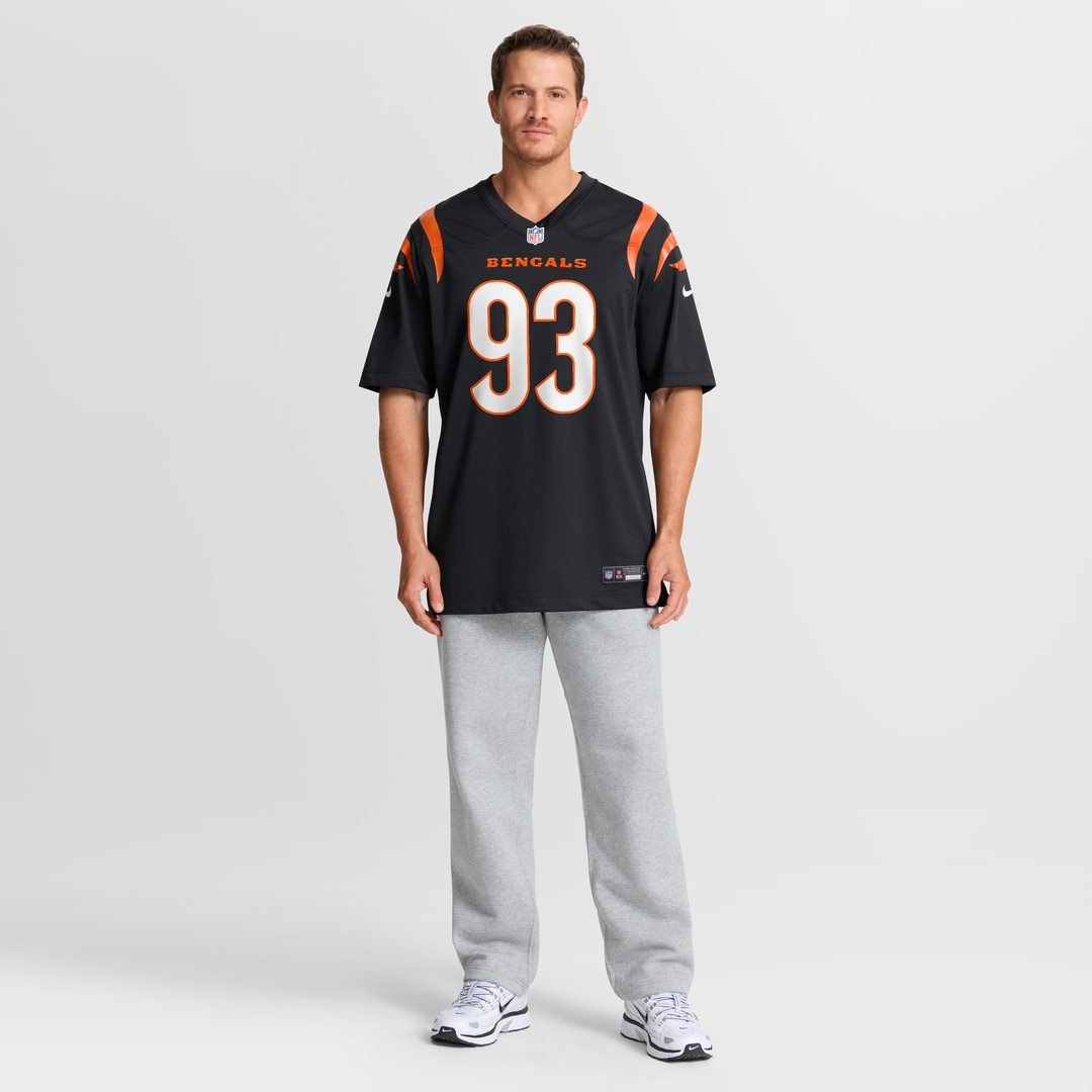 Cincinnati Bengals Jonathan Allen Nike Team Game Jersey - Black