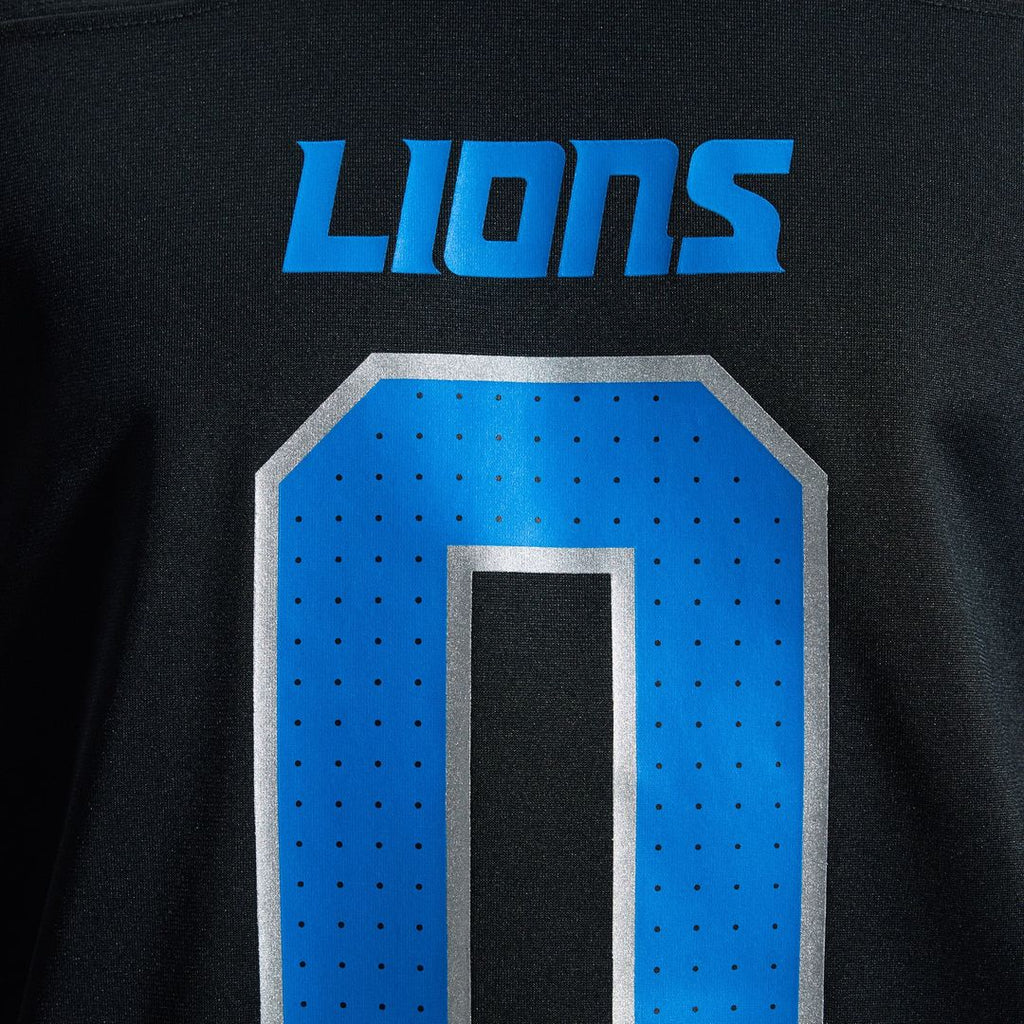 Detroit Lions Jahmyr Gibbs Nike 2nd Alternate Game Player Jersey - Black