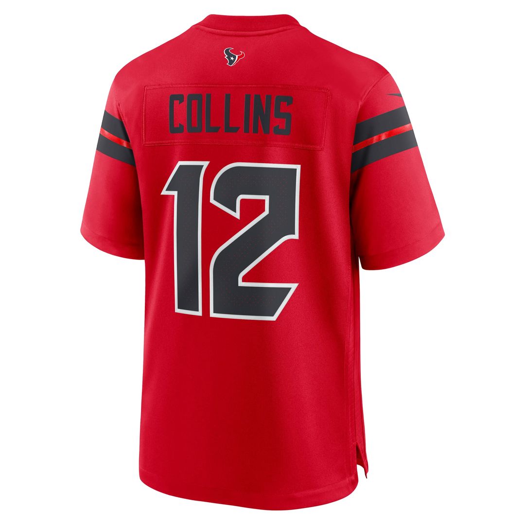 Houston Texans Nico Collins Nike Game Jersey - White