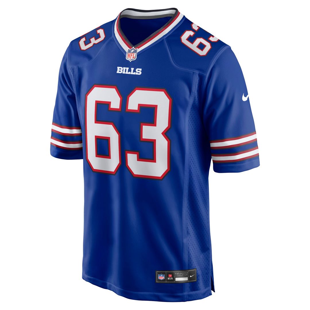 Buffalo Bills Austin Corbett Nike Team Game Jersey - Royal