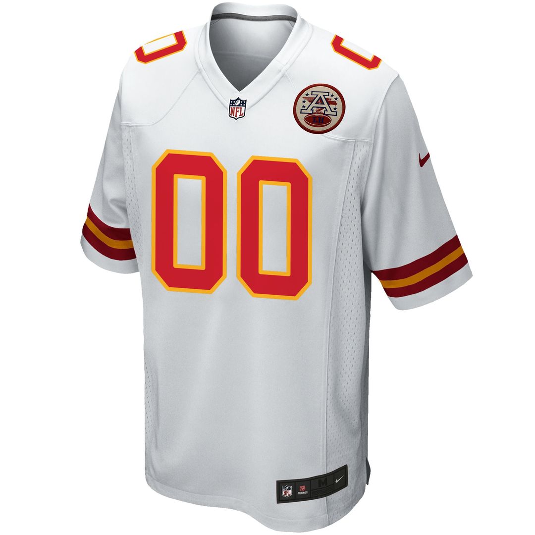 Kansas City Chiefs Nike Custom Game Jersey - Red