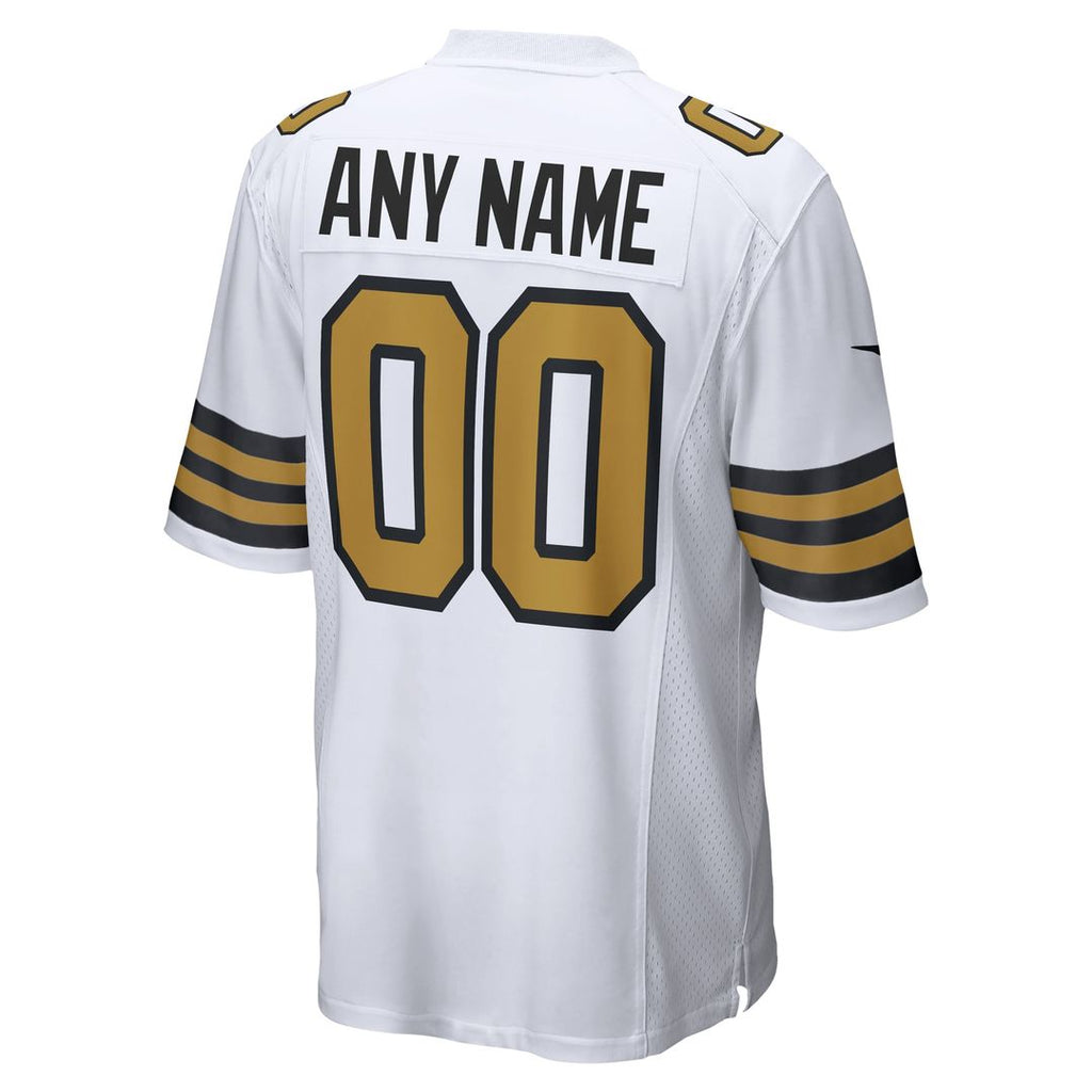 New Orleans Saints Nike Gameday Golds Alternate Custom Game Jersey - Gold