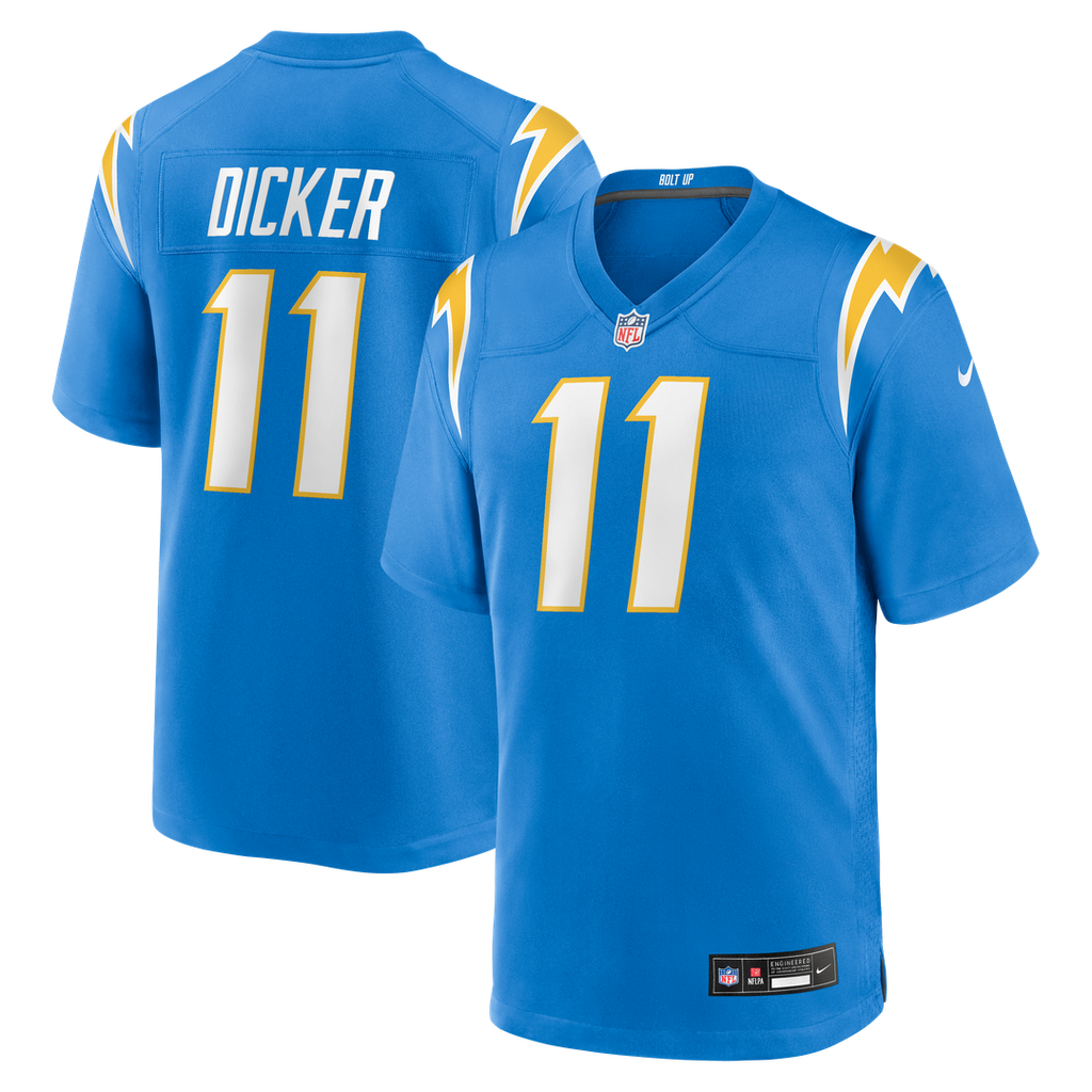 Los Angeles Chargers Cameron Dicker Nike Alternate Game Jersey - Gold