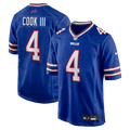 Buffalo Bills James Cook III Nike Team Game Jersey - Royal