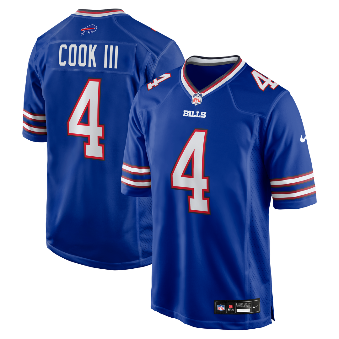 Buffalo Bills James Cook III Nike Team Game Jersey - Royal