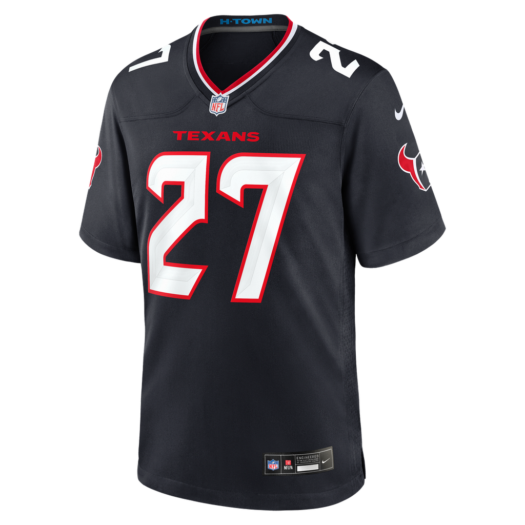Houston Texans Kamari Ramsey Nike Team Game Jersey - Navy