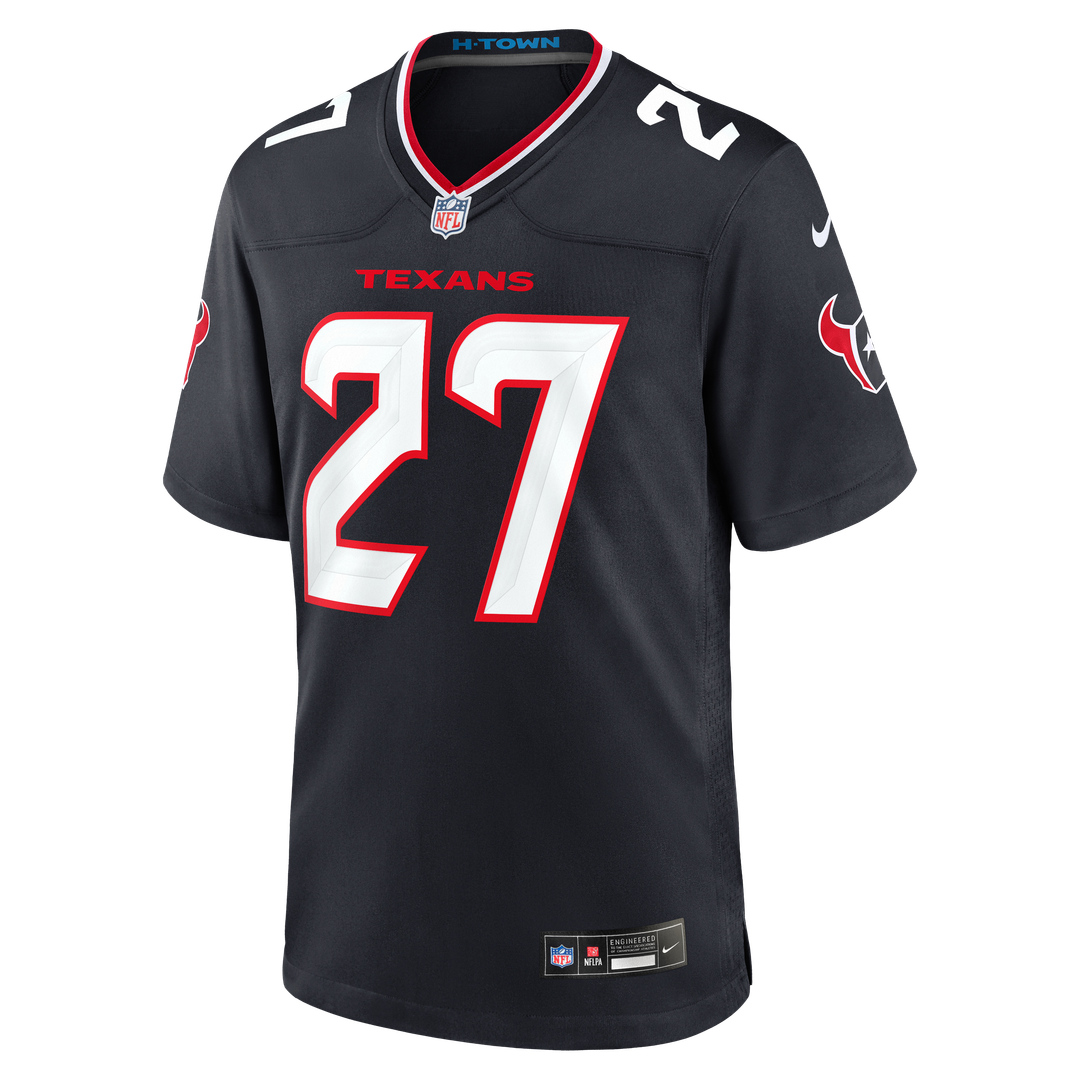 Houston Texans Kamari Ramsey Nike Team Game Jersey - Navy