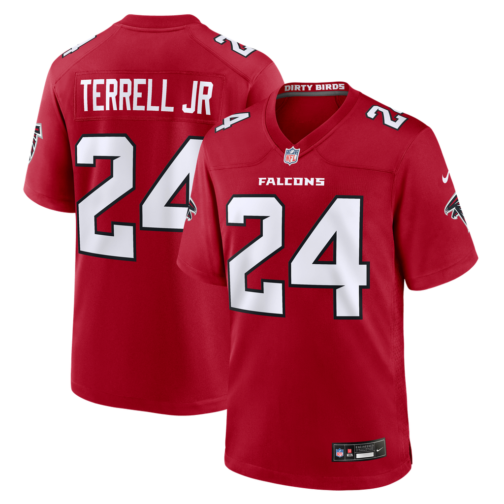 Atlanta Falcons A.J. Terrell Nike Game Jersey - Red
