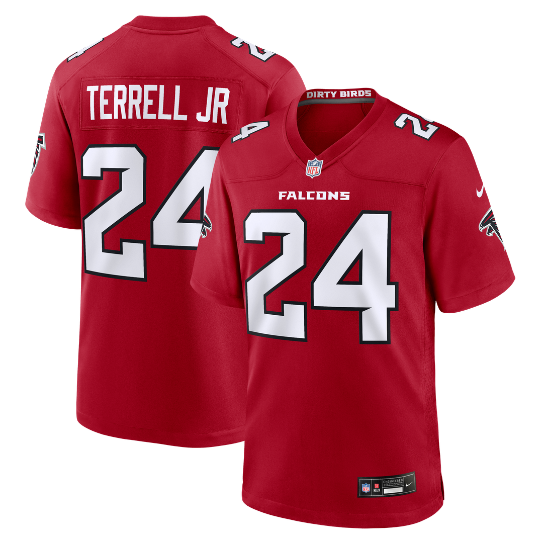 Atlanta Falcons A.J. Terrell Nike Game Jersey - Red