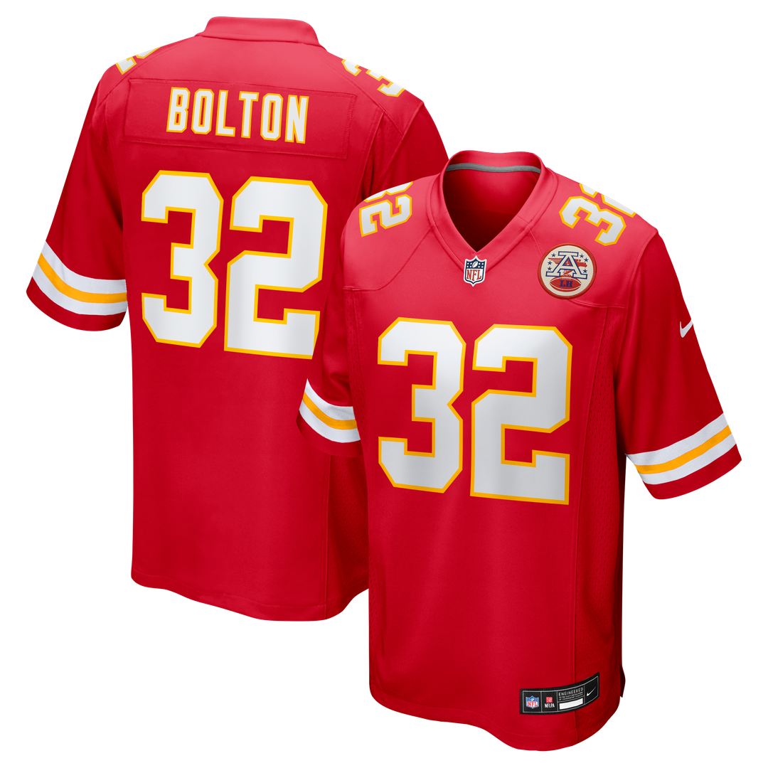 Kansas City Chiefs Nick Bolton Nike Game Jersey - Red