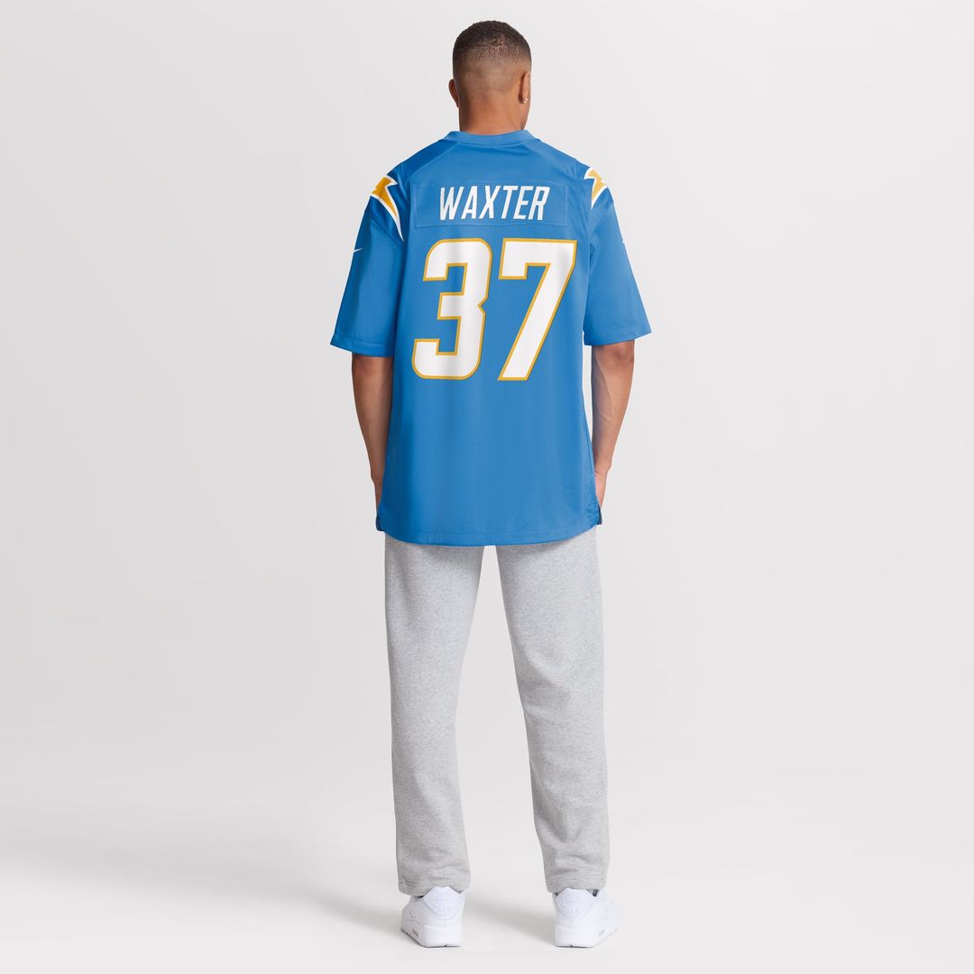 Los Angeles Chargers Isas Waxter Nike Team Game Jersey - Powder Blue