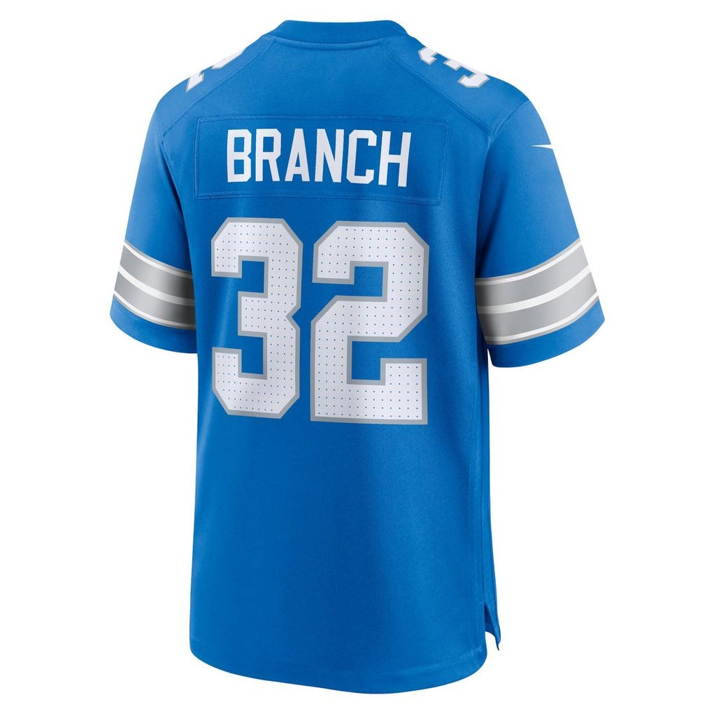 Detroit Lions Brian Branch Nike Game Jersey - Blue