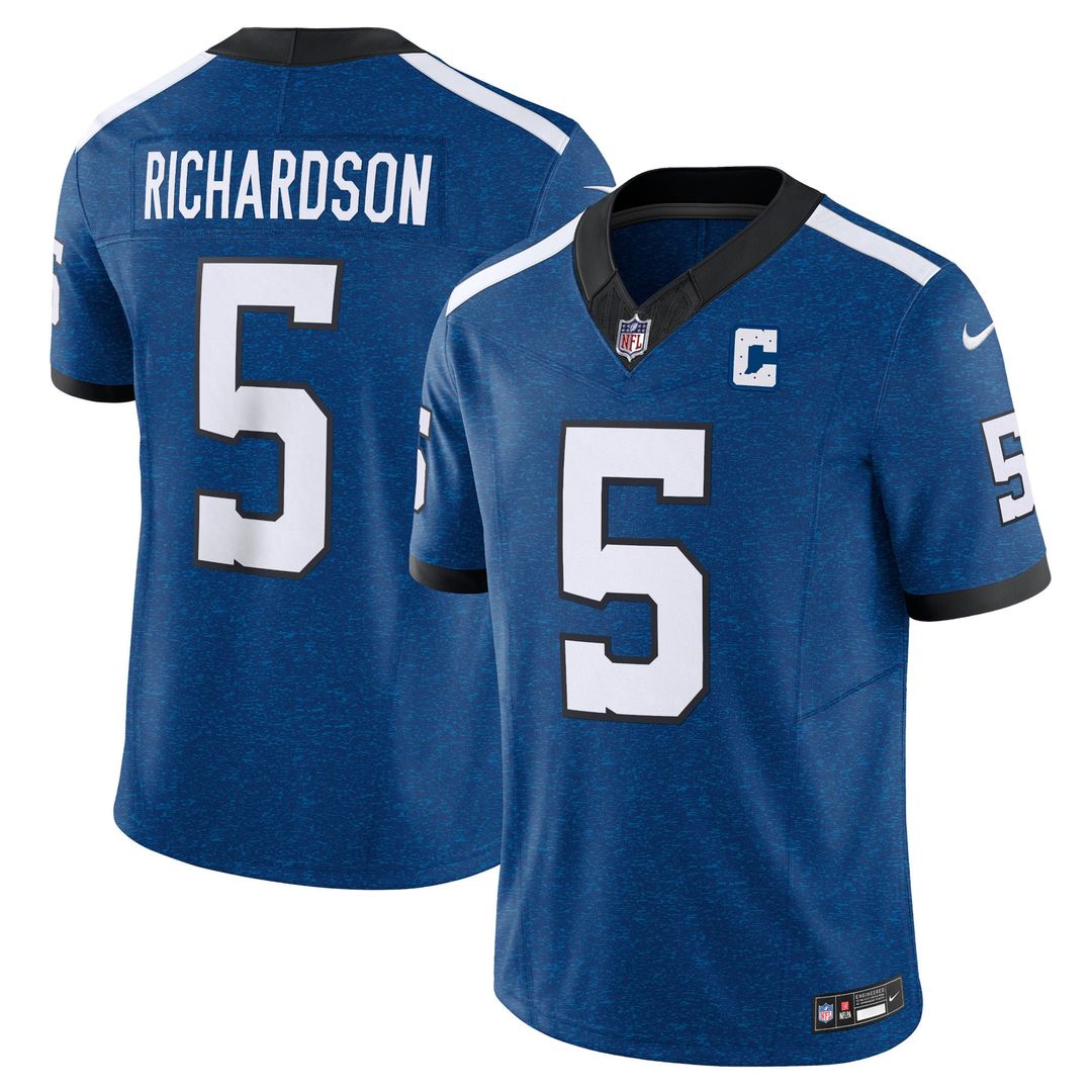 Indianapolis Colts Anthony Richardson Nike Alternate Vapor F.U.S.E. Limited Jersey - Royal