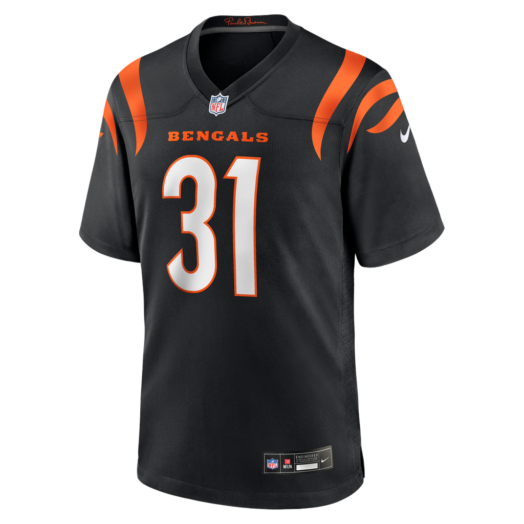 Cincinnati Bengals Ickey Woods Nike Retired Player Game Jersey - Black