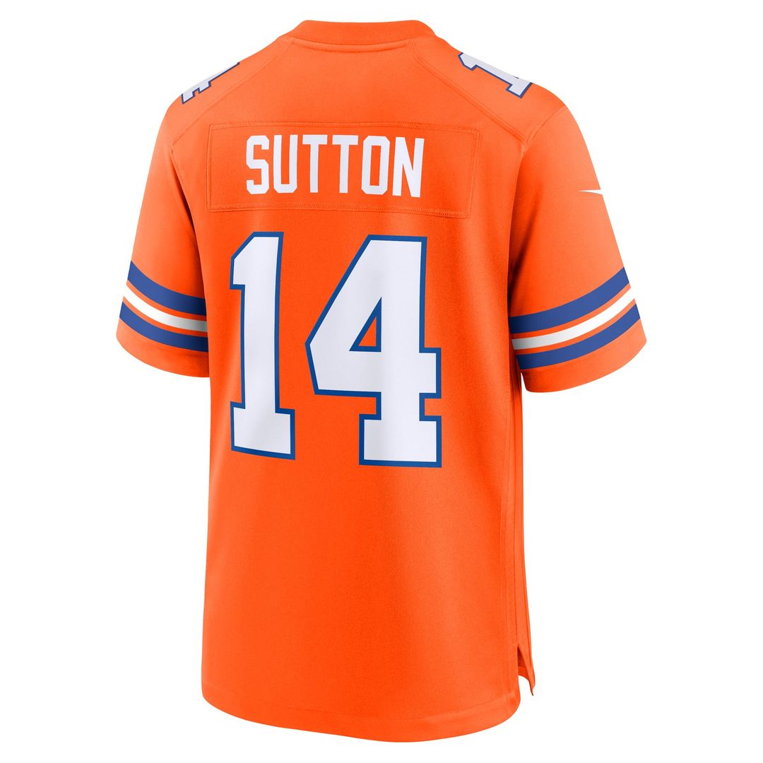 Denver Broncos Courtland Sutton Nike Alternate Game Jersey - Orange