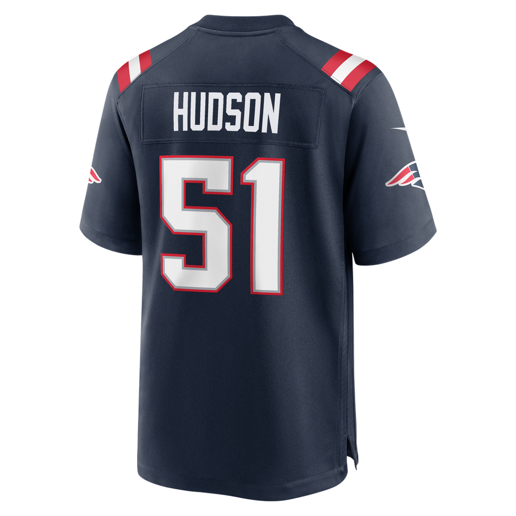New England Patriots James Hudson Nike Team Game Jersey - Navy