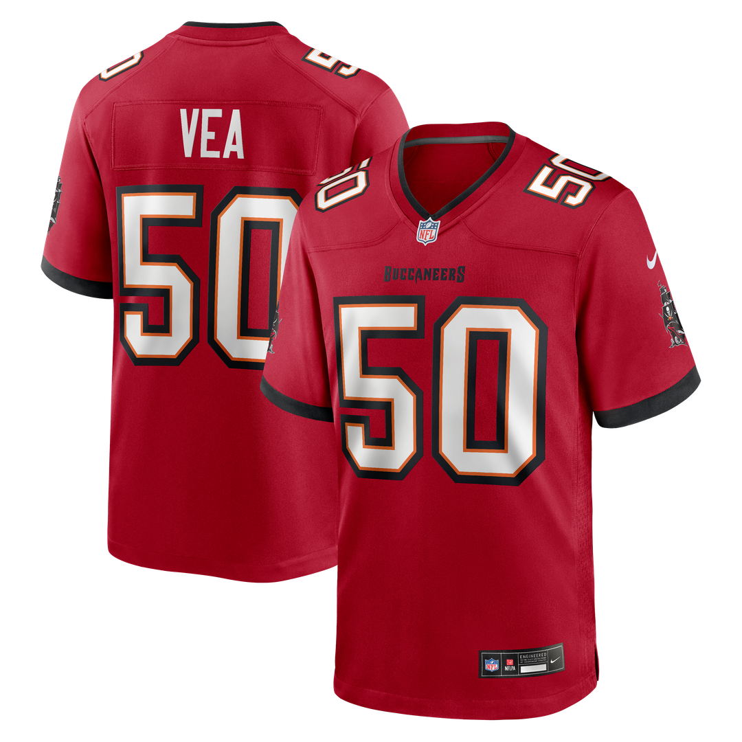 Tampa Bay Buccaneers Vita Vea Nike White Game Jersey - White