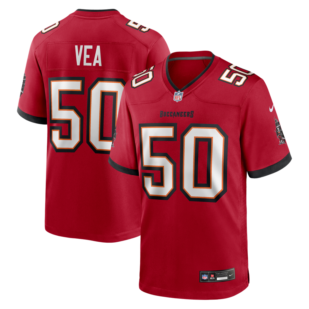 Tampa Bay Buccaneers Vita Vea Nike Game Jersey - Red