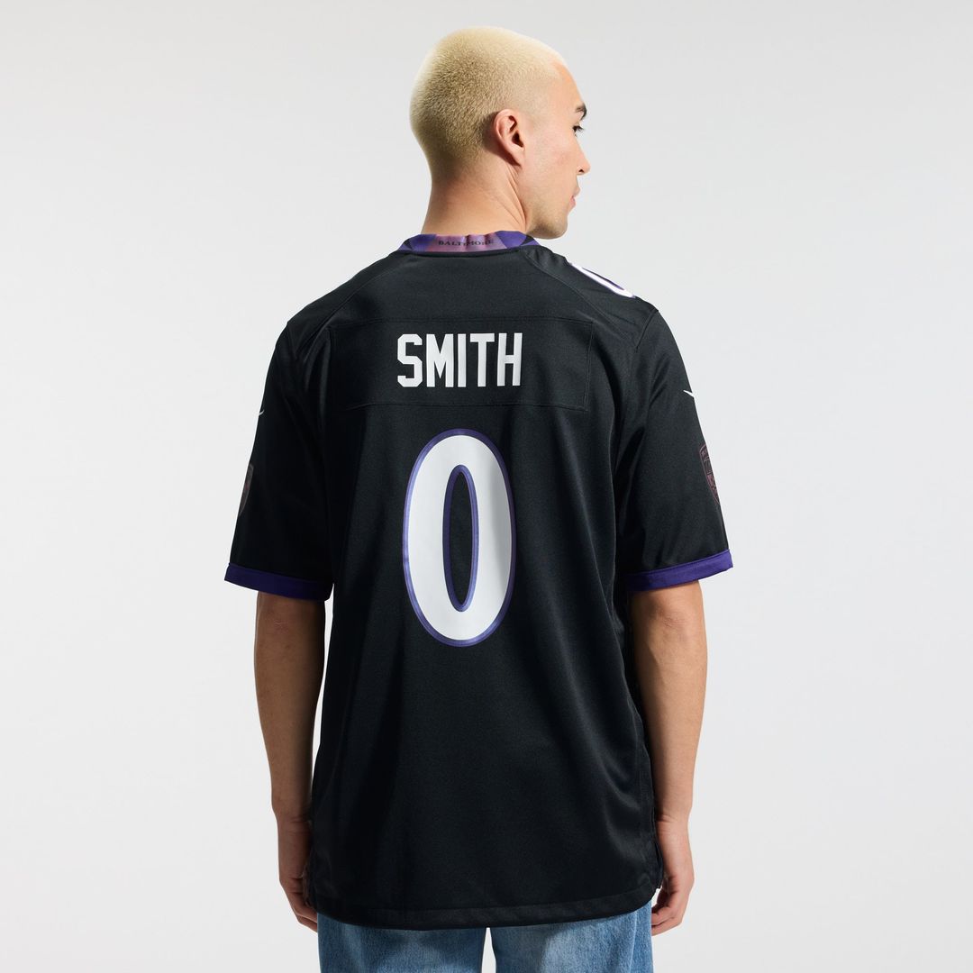 Baltimore Ravens Roquan Smith Nike Alternate Game Jersey - Black