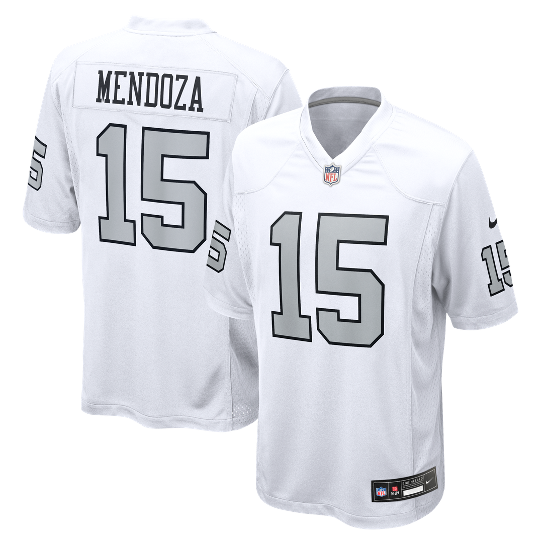 Las Vegas Raiders Fernando Mendoza Nike Alternate Game Player Jersey - White