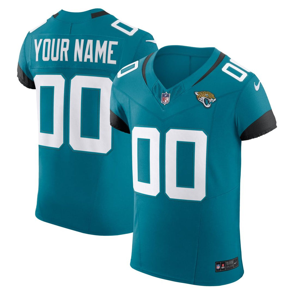 Jacksonville Jaguars Nike Vapor F.U.S.E. Elite Custom Jersey - Teal