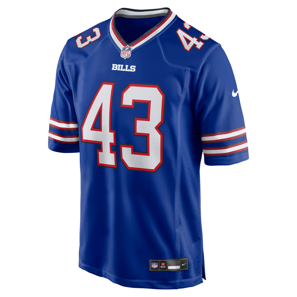 Buffalo Bills Dorian Strong Nike Team Game Jersey - Royal