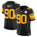 Pittsburgh Steelers T.J. Watt Nike Alternate Vapor F.U.S.E. Stitched Limited Jersey - Black