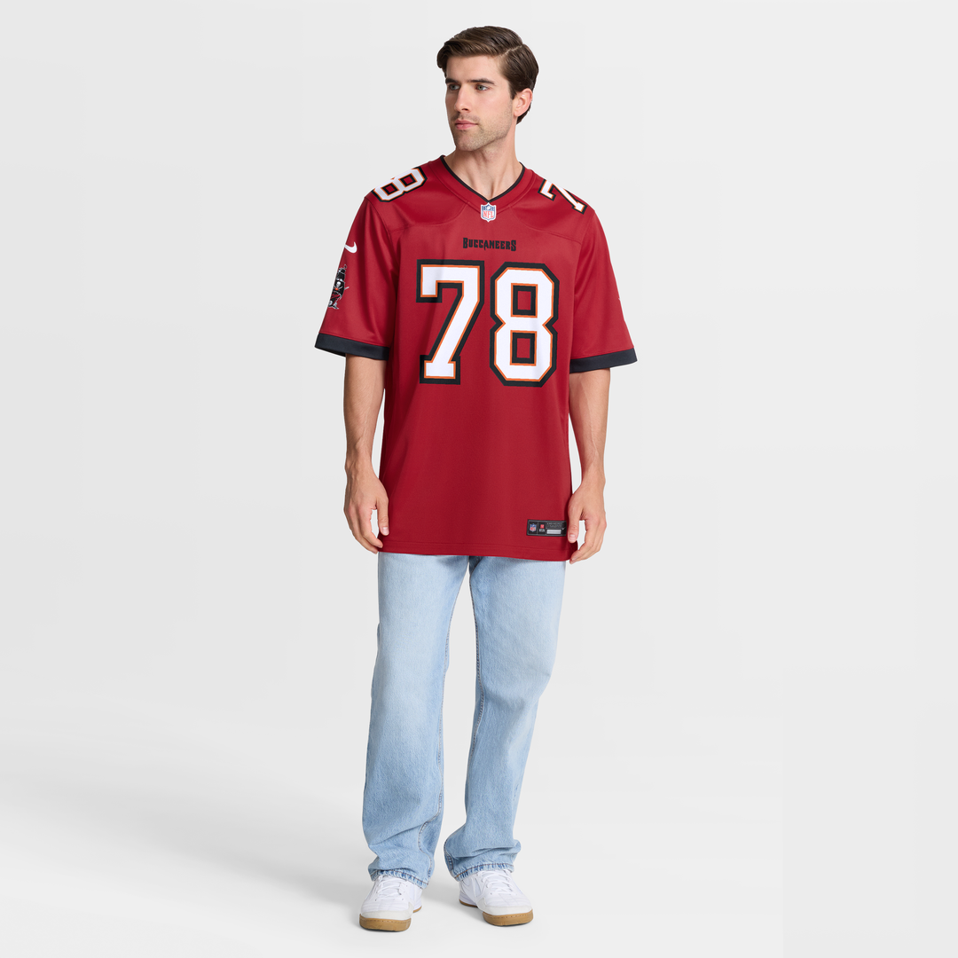 Tampa Bay Buccaneers Tristan Wirfs Nike Game Jersey - Red