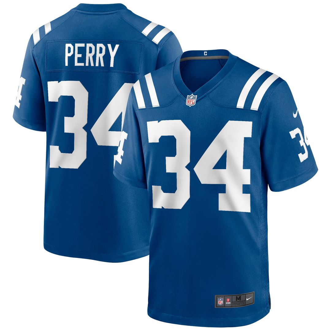 Indianapolis Colts Joe Perry Nike Game Retired Player Jersey - Royal