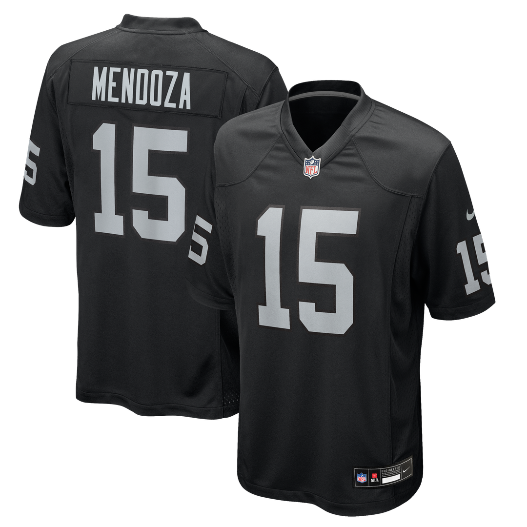 Las Vegas Raiders Fernando Mendoza Nike Team Game Jersey - Black