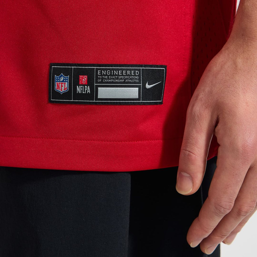 San Francisco 49ers Christian McCaffrey Nike Alternate Game Player Jersey - Scarlet