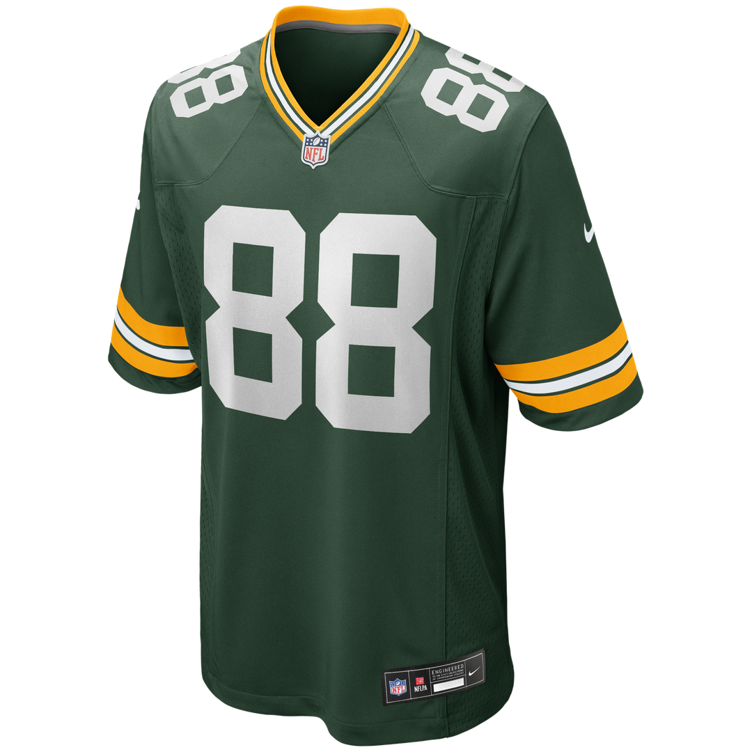 Green Bay Packers Jermichael Finley Nike Game Retired Player Jersey - Green