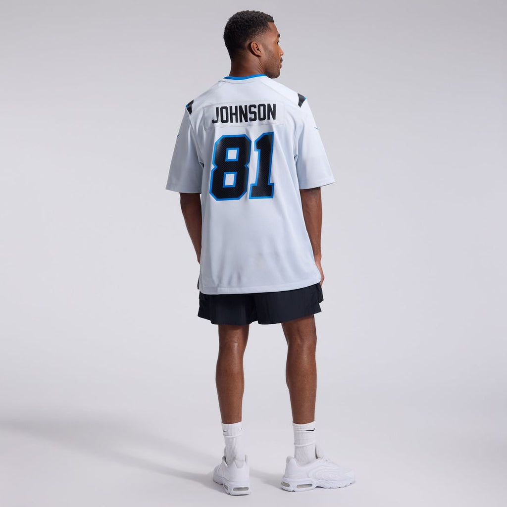 Detroit Lions Calvin Johnson Nike 2026 Rivalries Collection Game Jersey - Silver