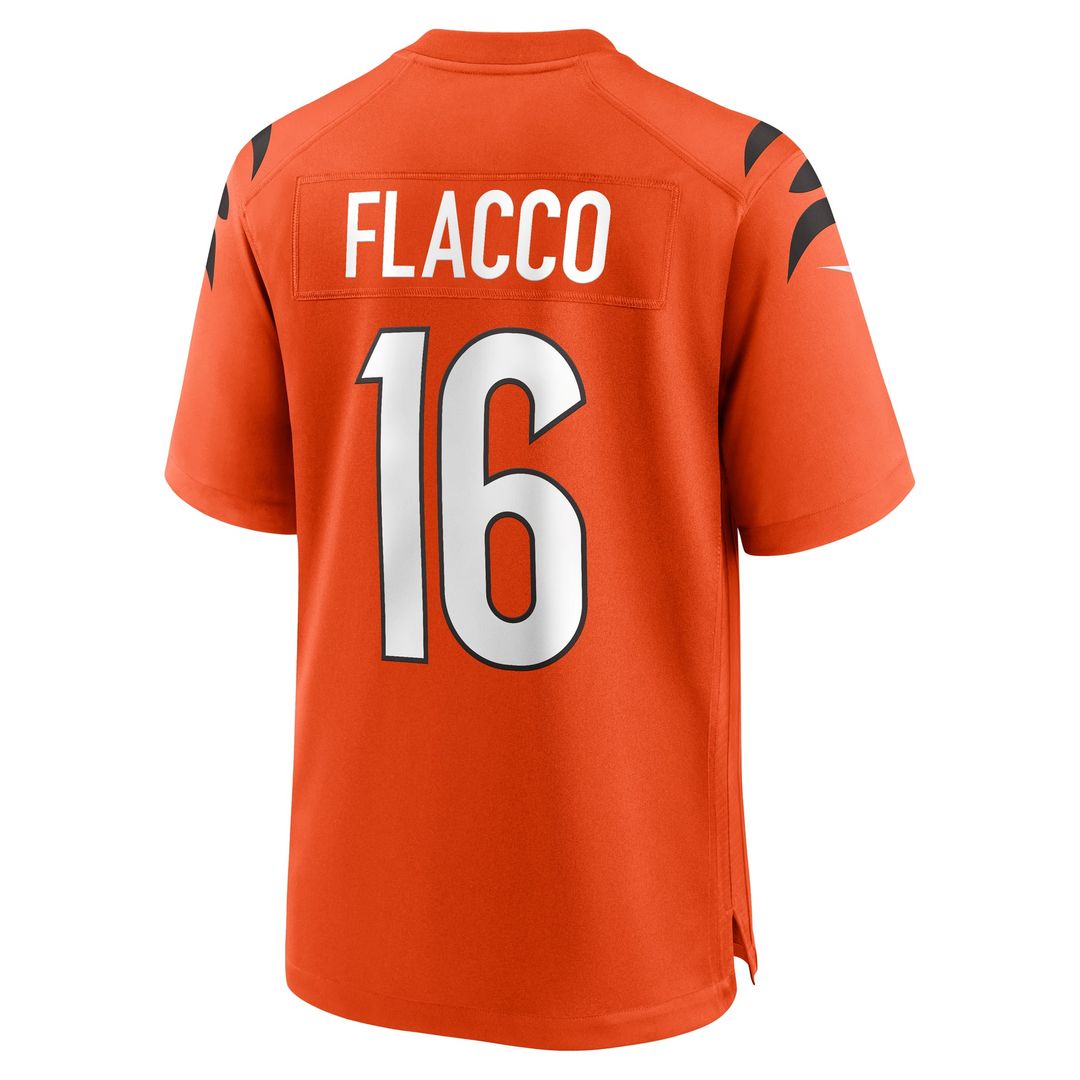 Cincinnati Bengals Joe Flacco Nike Game Jersey - White