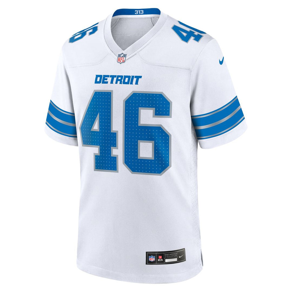 Detroit Lions Jack Campbell Nike 2nd Alternate Game Jersey - Black