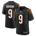 Cincinnati Bengals Joe Burrow Nike Player Game Jersey - Black