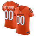 Cincinnati Bengals Nike Alternate Vapor F.U.S.E. Elite Custom Jersey - Orange