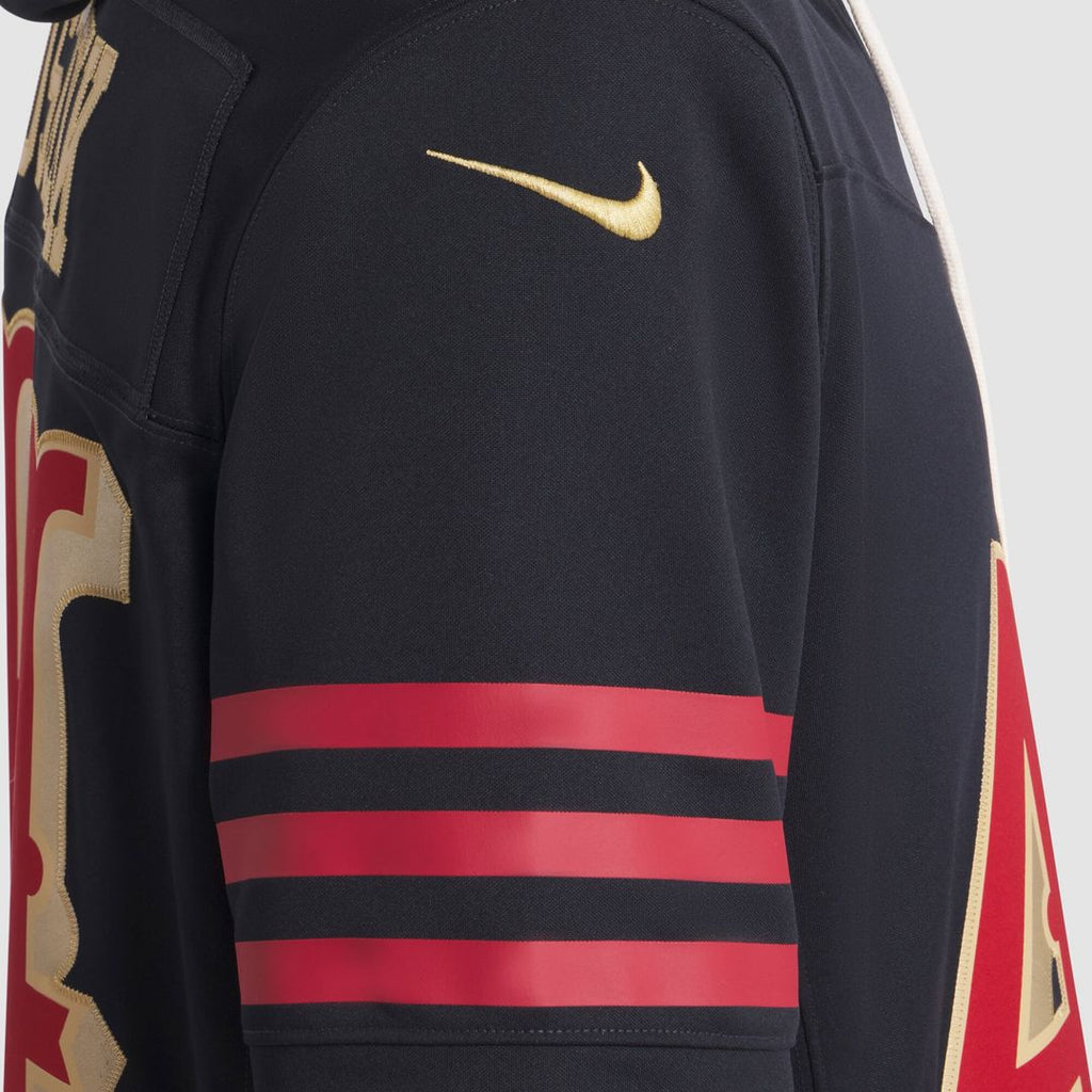 San Francisco 49ers Kyle Juszczyk Nike Rivalries Collection Stitched Limited Jersey - Black
