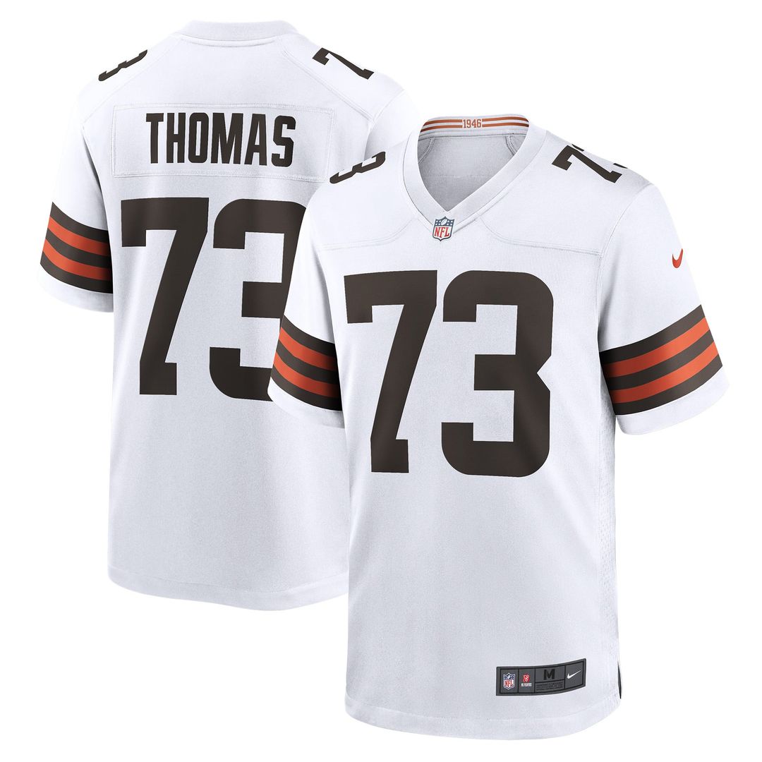 Cleveland Browns Joe Thomas Nike Retired Game Player Jersey - White