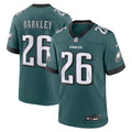 Philadelphia Eagles Saquon Barkley Nike Game Player Jersey - Midnight Green