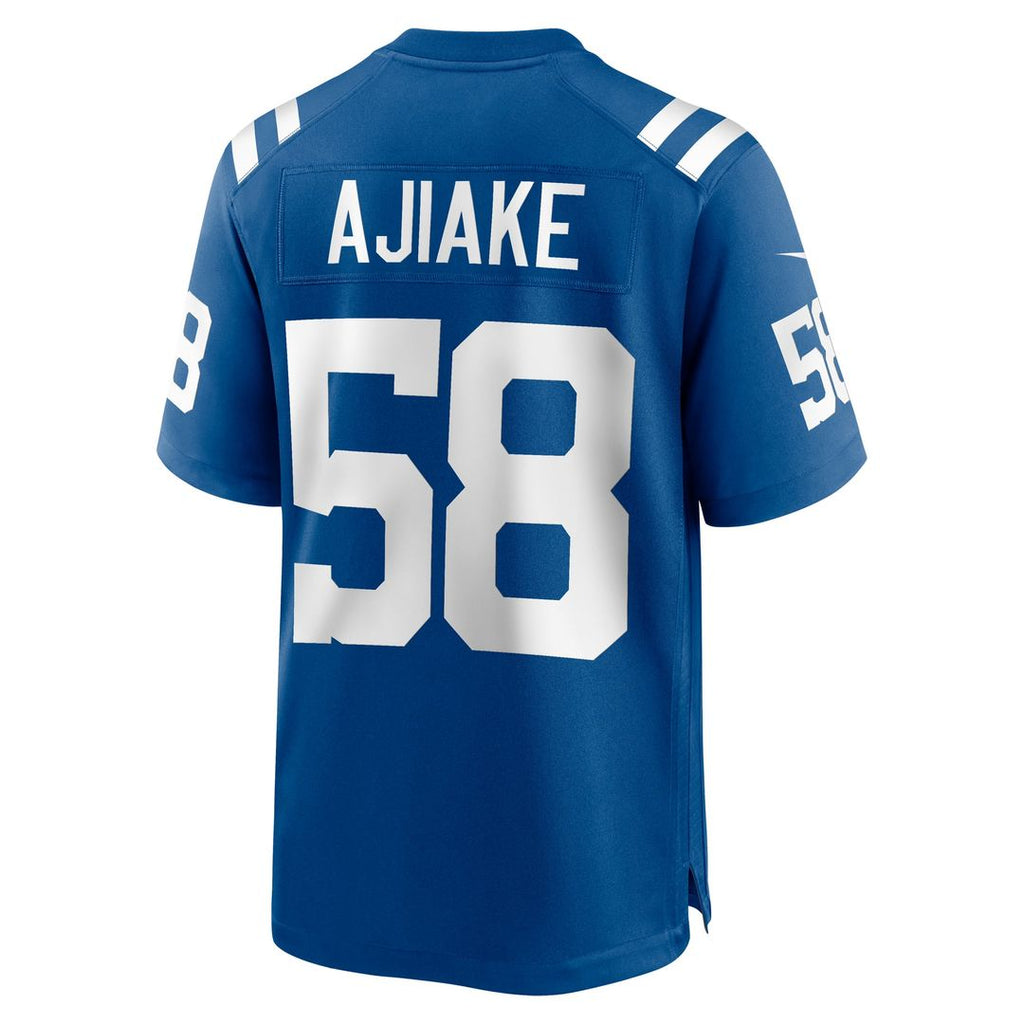 Indianapolis Colts Austin Ajiake Nike Game Jersey - Royal