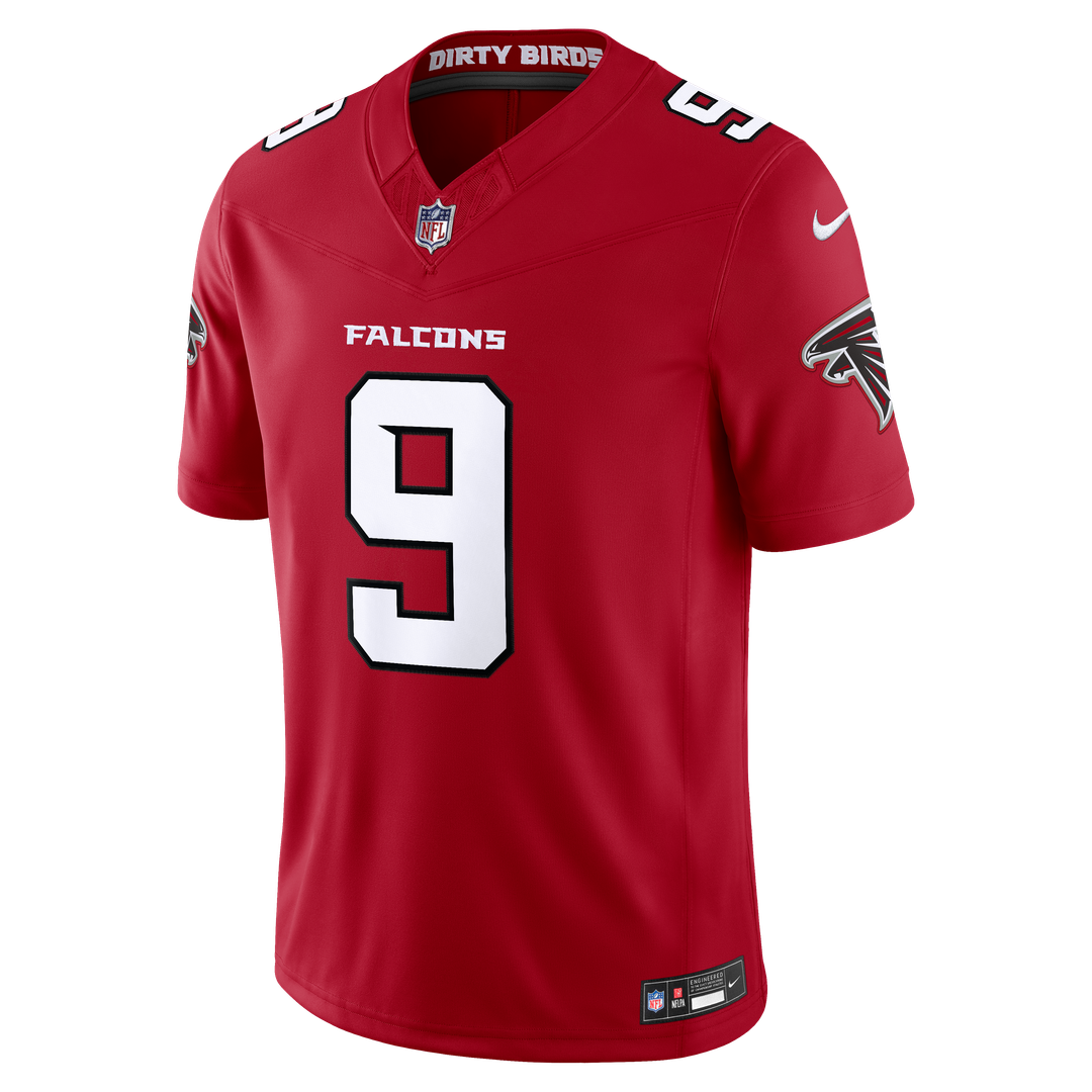 Atlanta Falcons Michael Penix Jr. Nike Team Vapor F.U.S.E. Stitched Limited Jersey - Red
